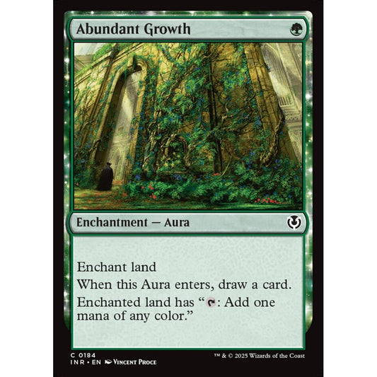 Abundant Growth, 184, common, Magic: The Gathering, Innistrad Remastered