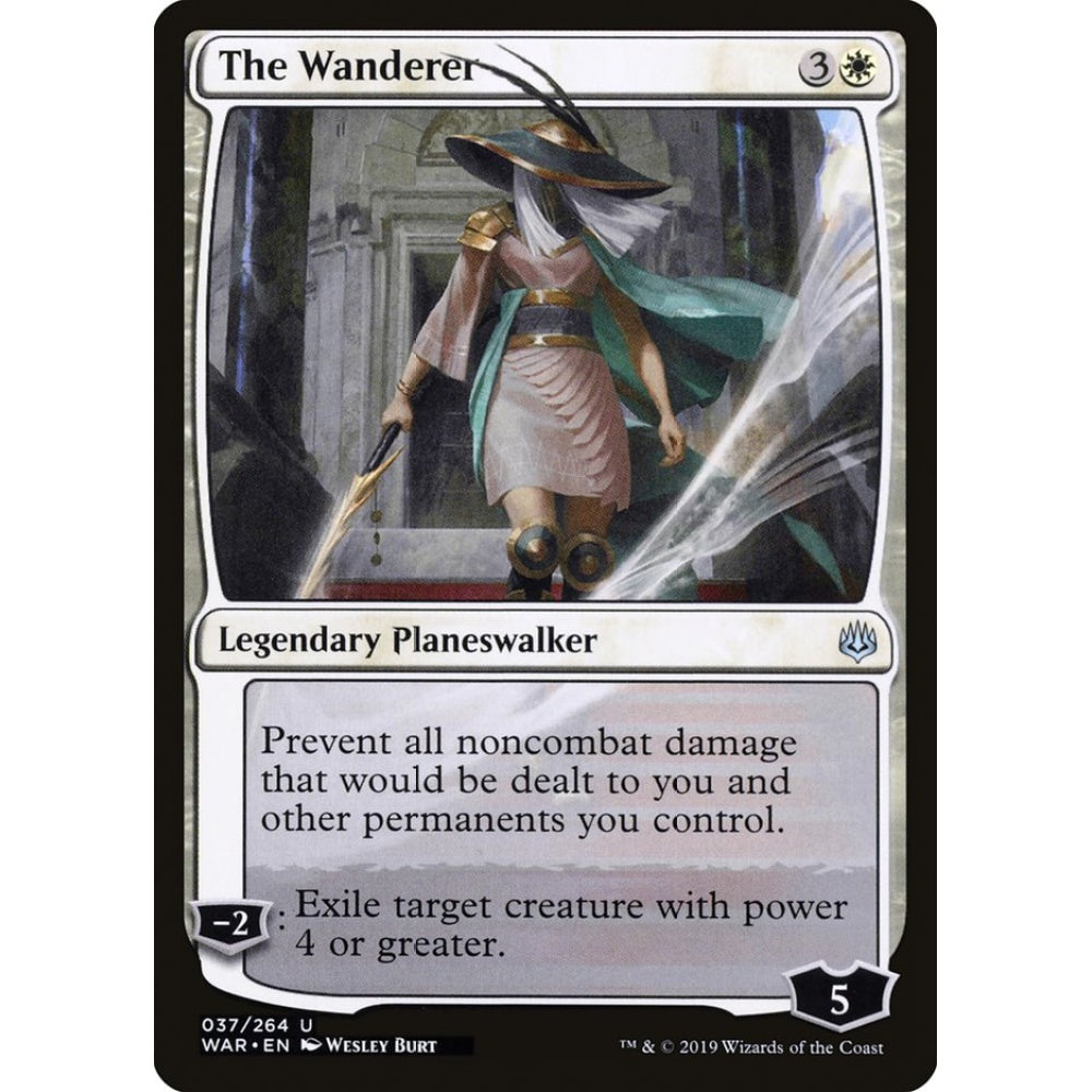 The Wanderer uncommon 37 Magic the Gathering War of the Spark