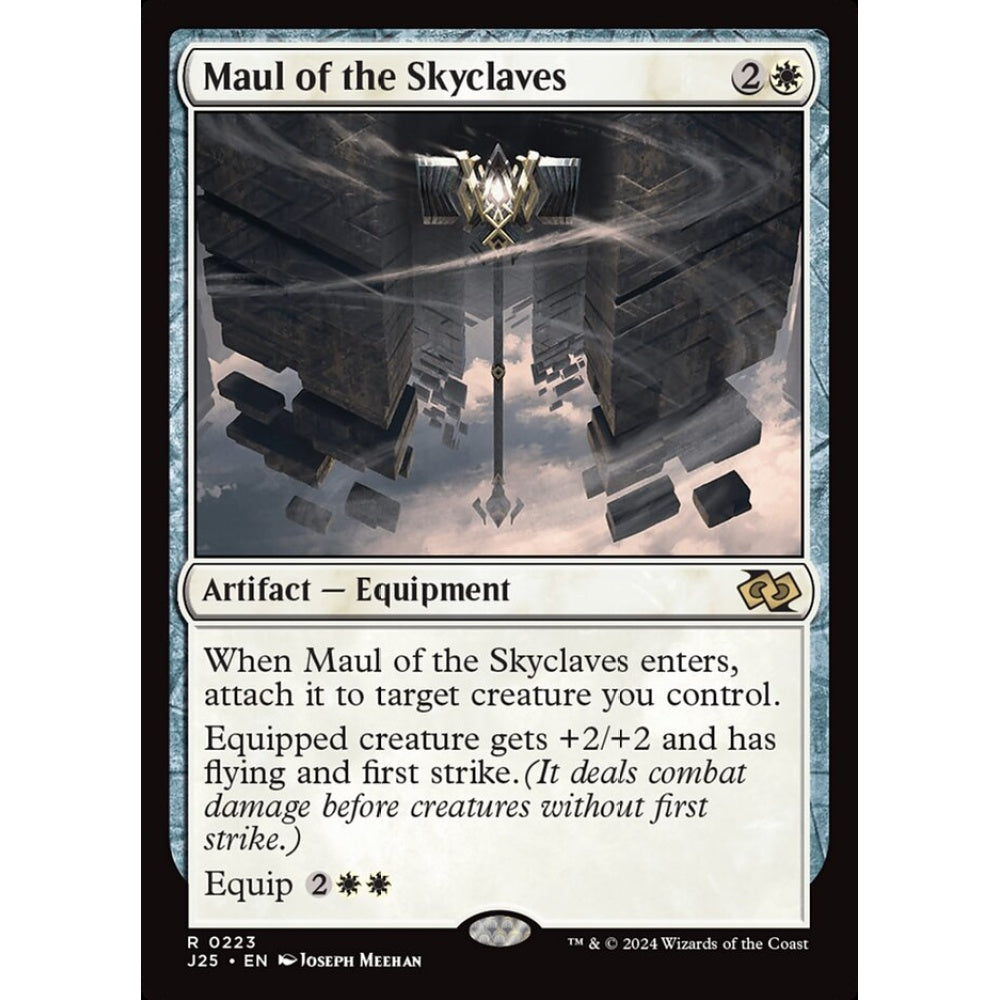 Maul of the Skyclaves, 223, rare, Magic: The Gathering, Foundations Jumpstart