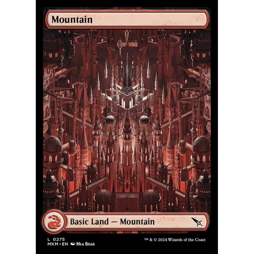 Mountain common 275 Magic the Gathering Murders at Karlov Manor