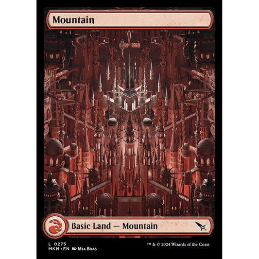 Mountain common 275 Magic the Gathering Murders at Karlov Manor