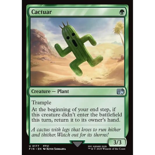 Cactuar uncommon 177 Magic the Gathering Final Fantasy