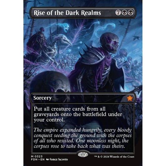 Rise of the Dark Realms, 323, mythic, Magic: The Gathering, Foundations