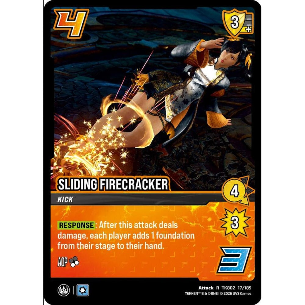 Sliding Firecracker 17/185 TK802 Universus Tekken 8 Attack R