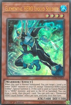 Elemental HERO Liquid Soldier - Legendary Duelists: Magical Hero (Ultra Rare) [LED6-013]