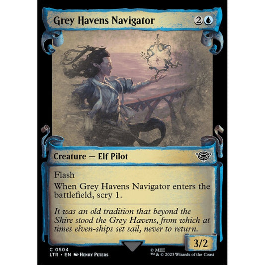 Grey Havens Navigator, common, 504, Magic the Gathering, The Lord of the Rings: Tales of Middle-earth