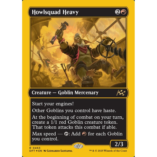 Howlsquad Heavy, 463, rare, Magic: The Gathering, Aetherdrift