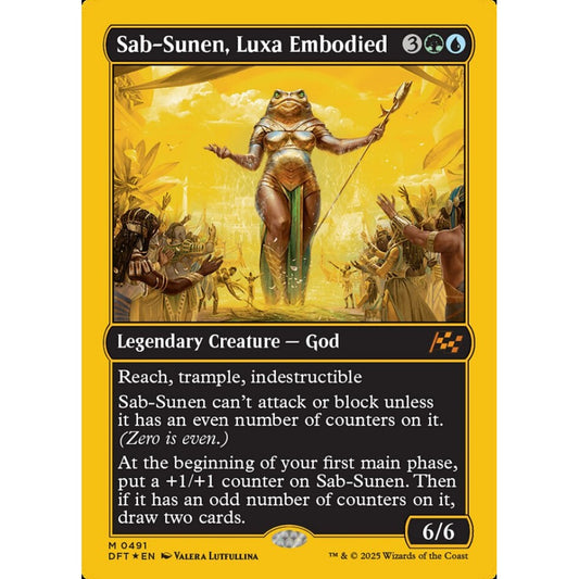 Sab-Sunen, Luxa Embodied, 491, mythic, Magic: The Gathering, Aetherdrift