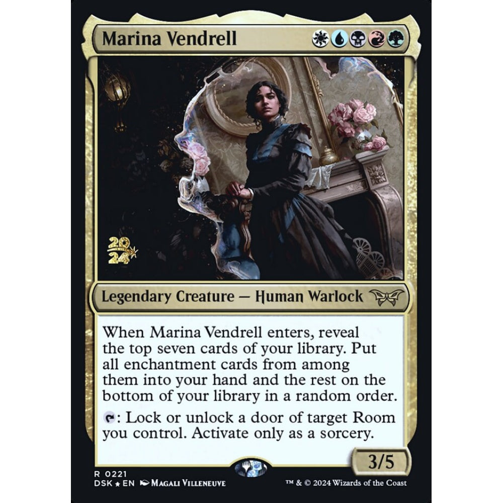 Marina Vendrell rare 221s Magic the Gathering Duskmourn: House of Horror Promos