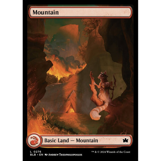 Mountain, 276, common, Magic: The Gathering, Bloomburrow