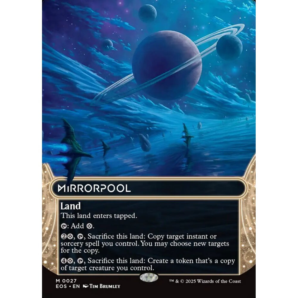 Mirrorpool mythic 27 Magic the Gathering Edge of Eternities: Stellar Sights