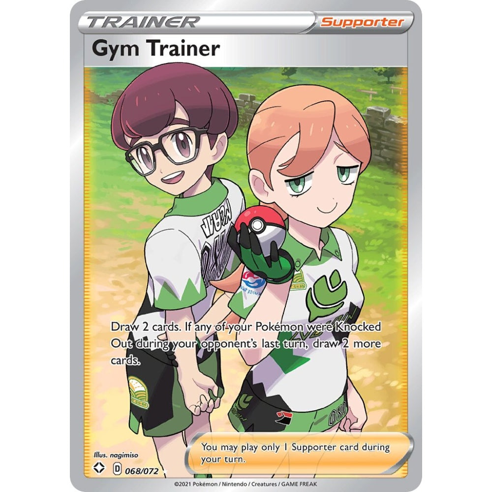 Gym Trainer Rare Ultra 068/072 Pokemon Card Game Shining Fates