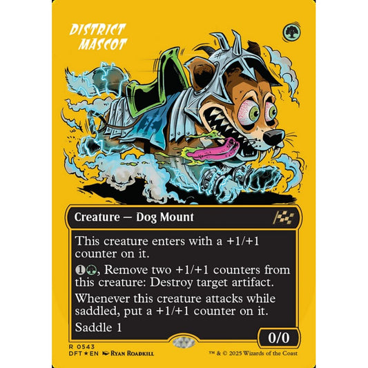 District Mascot, 543, rare, Magic: The Gathering, Aetherdrift
