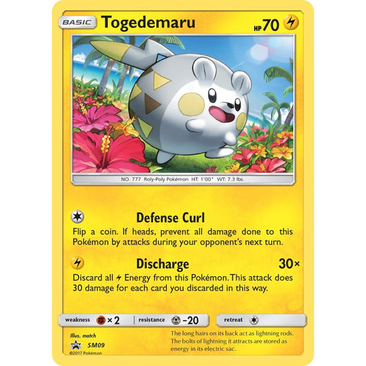 Togedemaru Promo SM09 Pokemon Card Game Sun & Moon Promos