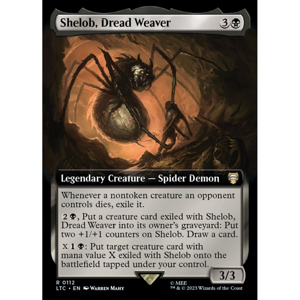 Shelob, Dread Weaver, rare, 112, Magic the Gathering, Tales of Middle-earth Commander