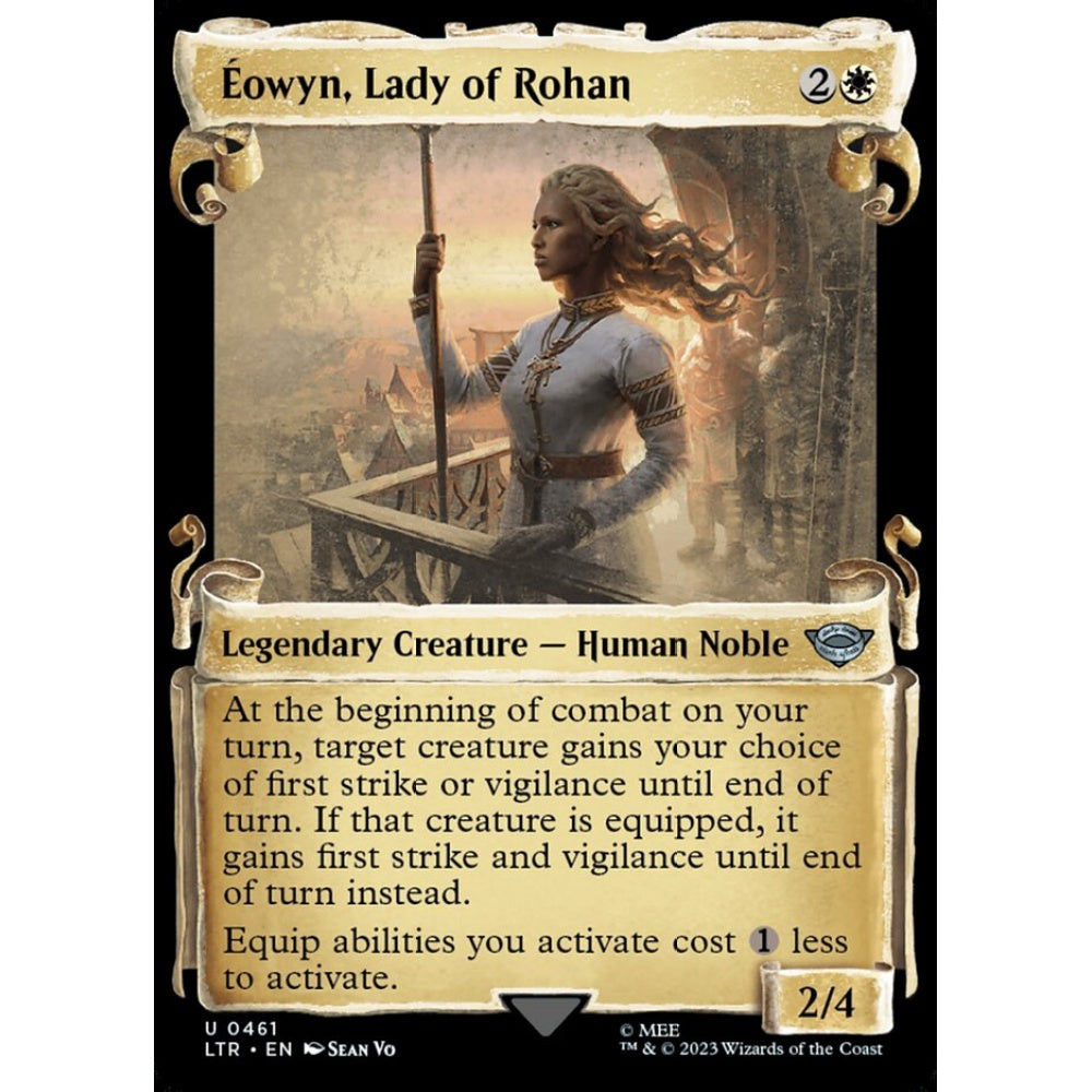 Éowyn, Lady of Rohan, uncommon, 461, Magic the Gathering, The Lord of the Rings: Tales of Middle-earth