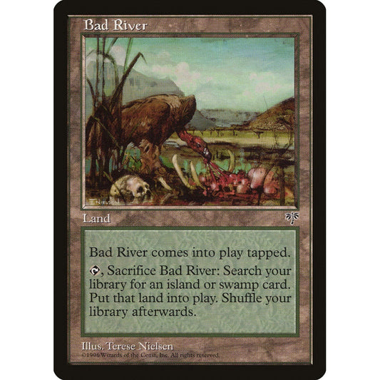 Bad River uncommon 324 Magic the Gathering Mirage