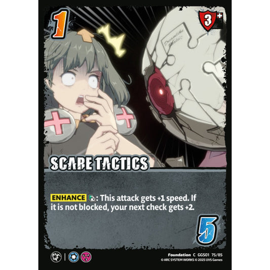 Scare Tactics 75/85 Universus Card Game Guilty Gear -Strive- C Non-Foil