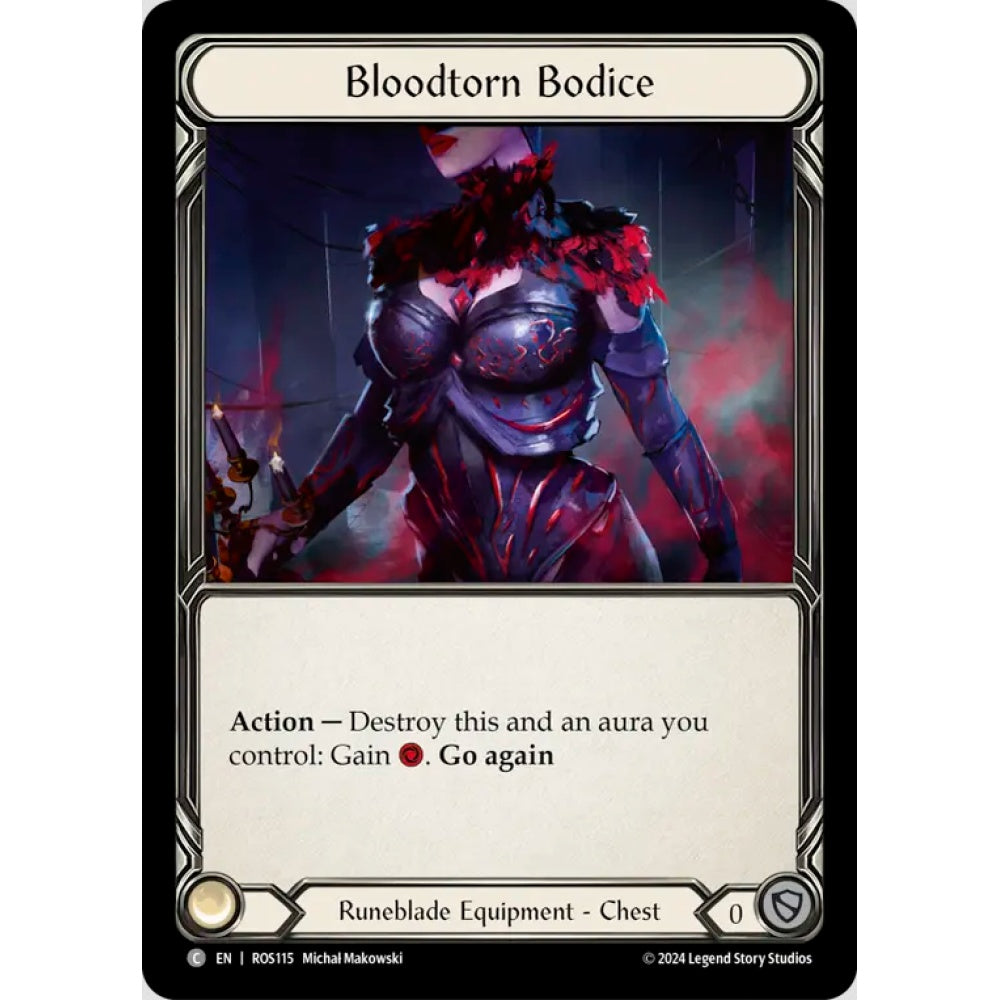 Bloodtorn Bodice, ROS115, Common, Flesh and Blood, Rosetta