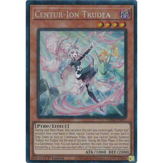 Centur-Ion Trudea (CR) VASM-EN017 Collector's Rare Yu-Gi-Oh Valiant Smashers