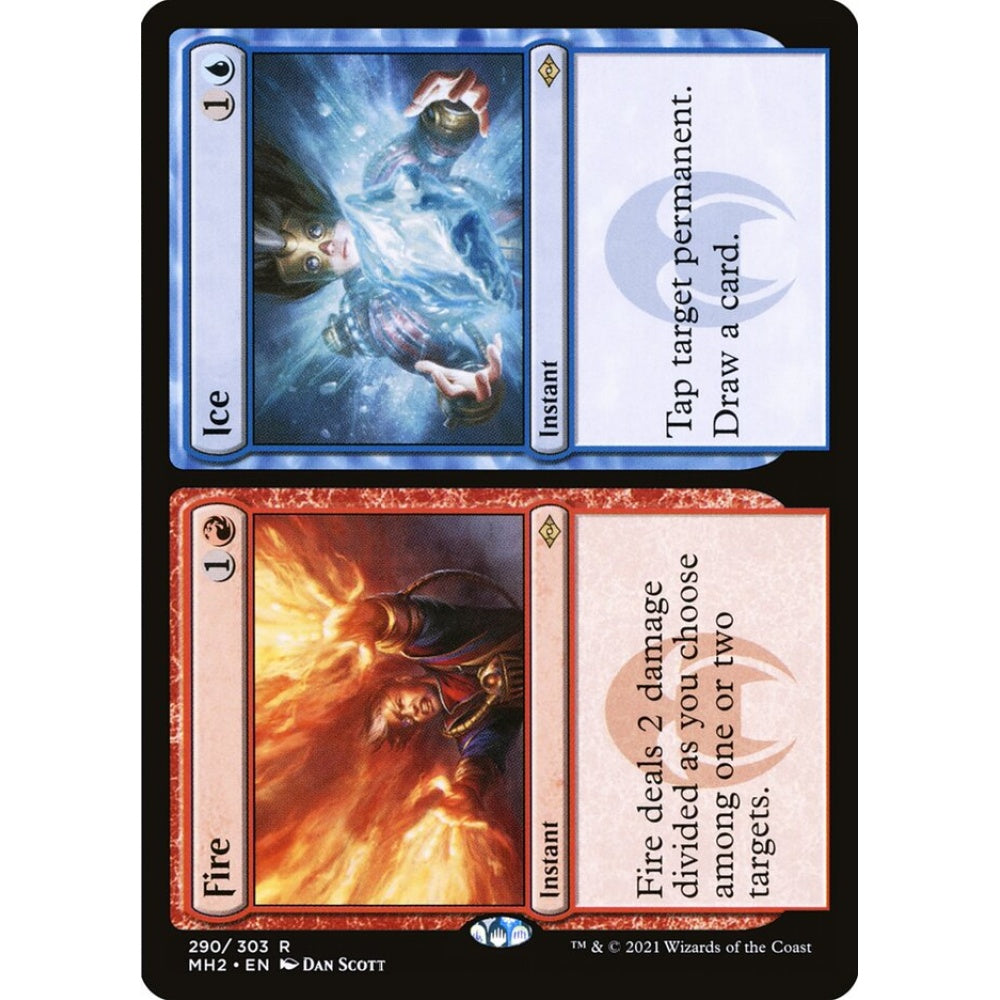 Fire // Ice rare 290 Magic the Gathering Modern Horizons 2