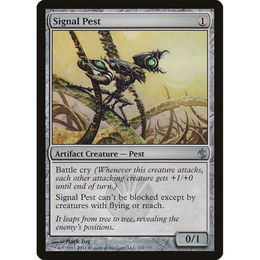 Signal Pest uncommon 131 Magic the Gathering Mirrodin Besieged Japanese