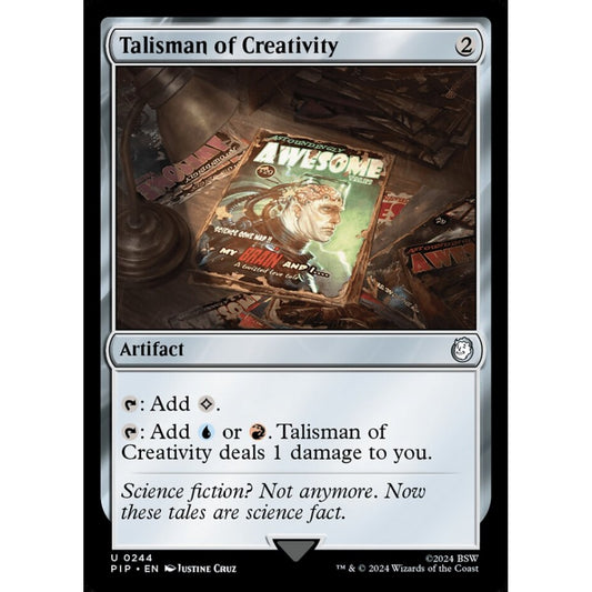 Talisman of Creativity uncommon 244 Magic the Gathering Fallout