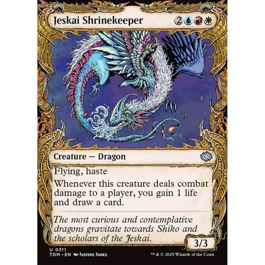 Jeskai Shrinekeeper uncommon 311 Magic the Gathering Tarkir: Dragonstorm