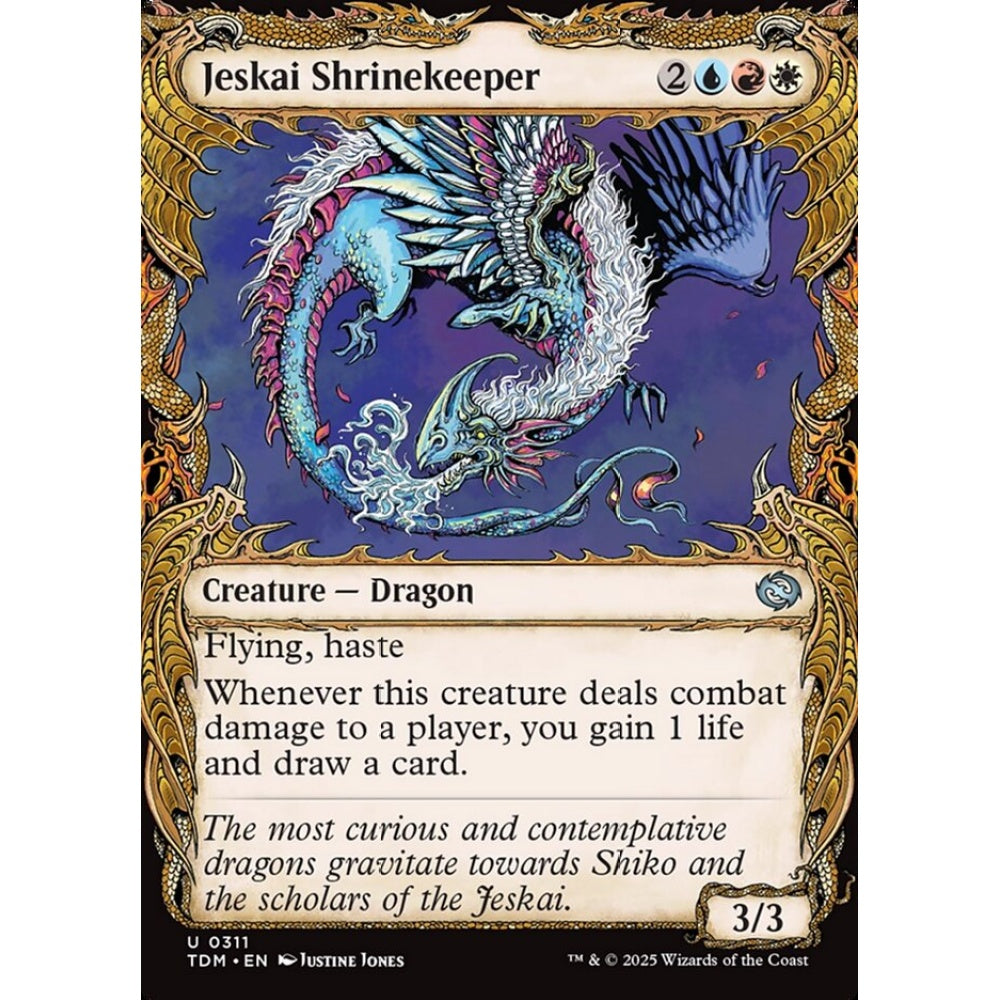 Jeskai Shrinekeeper uncommon 311 Magic the Gathering Tarkir: Dragonstorm