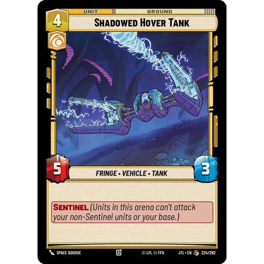 Shadowed Hover Tank, C, JTL 224), Star Wars Unlimited