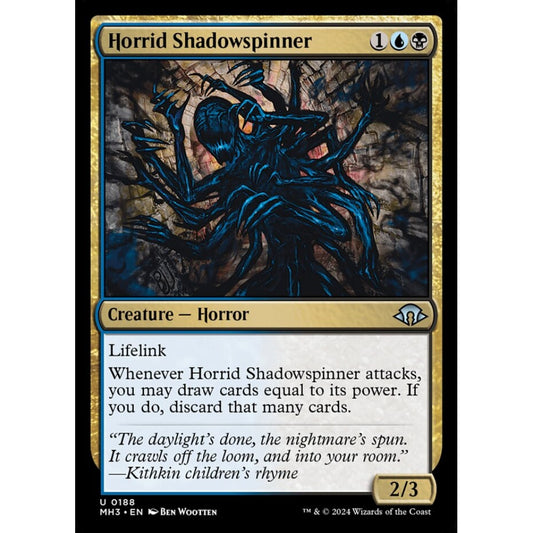 Horrid Shadowspinner, 188, uncommon, Magic: The Gathering, Modern Horizons 3
