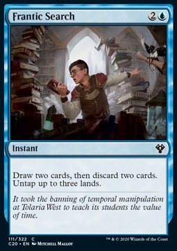 Frantic Search - Commander: Ikoria (Common) [C20-111]