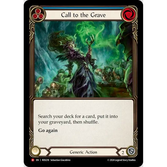 Call to Grave, ROS218, Majestic, Flesh and Blood, Rosetta