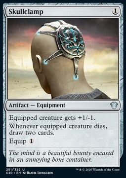 Skullclamp - Commander: Ikoria (Uncommon) [C20-251]