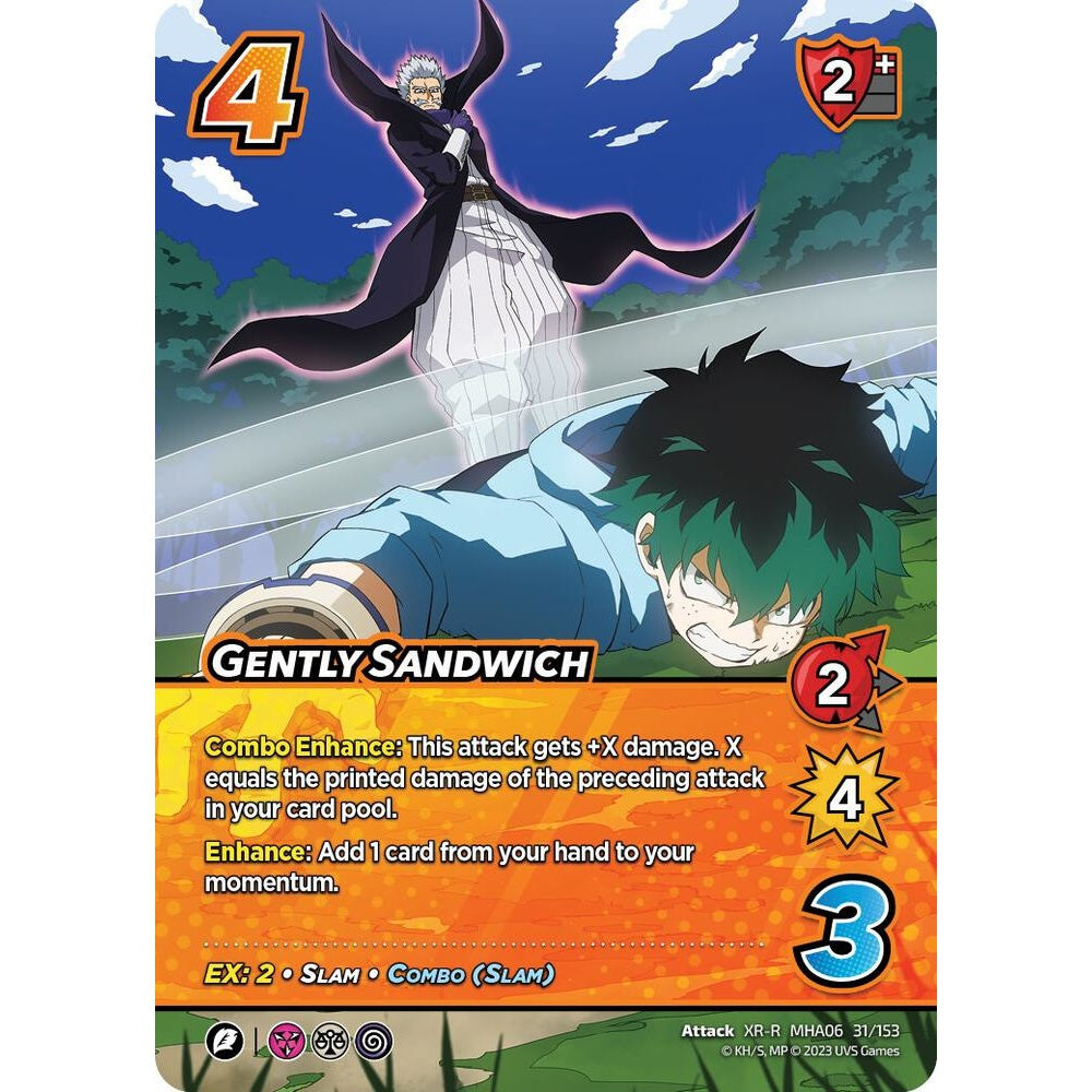 Gently Sandwich, 31/153, MHA06, Universus, MHA06 Jet Burn, nan