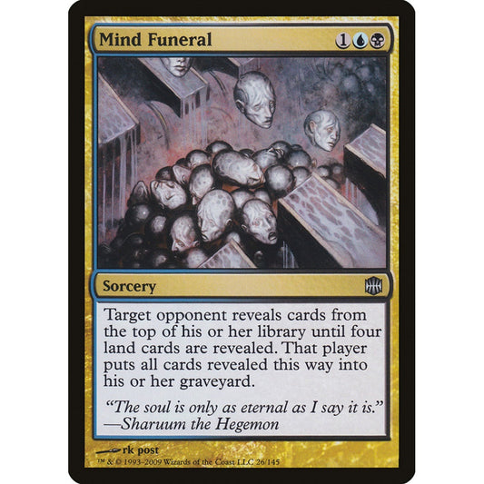 Mind Funeral uncommon 26 Magic the Gathering Alara Reborn