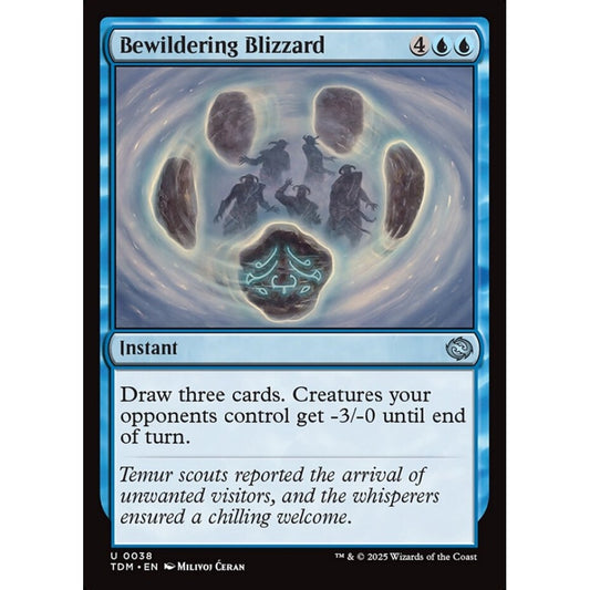 Bewildering Blizzard uncommon 38 Magic the Gathering Tarkir: Dragonstorm
