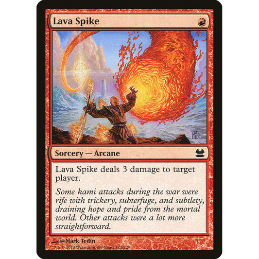Lava Spike common 121 Magic the Gathering Modern Masters