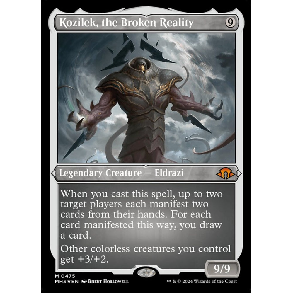 Kozilek, the Broken Reality, 475, mythic, Magic: The Gathering, Modern Horizons 3