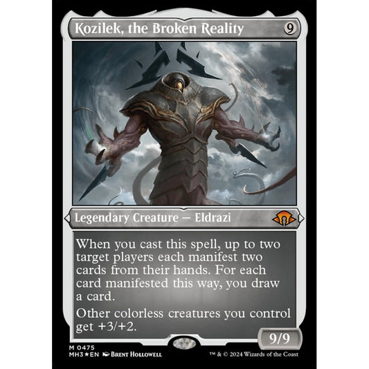 Kozilek, the Broken Reality, 475, mythic, Magic: The Gathering, Modern Horizons 3