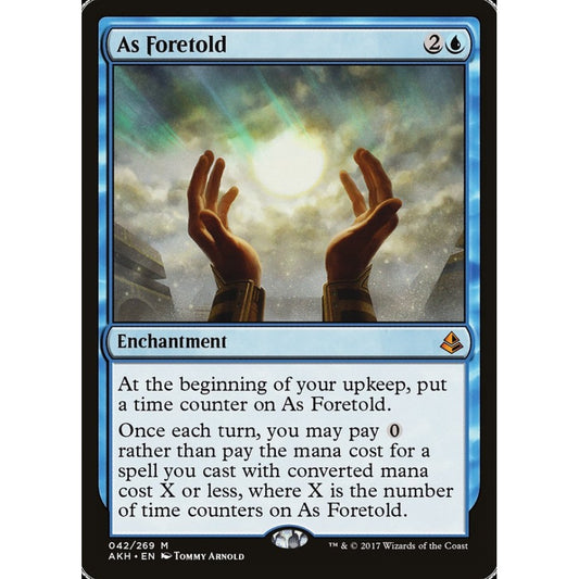 As Foretold mythic 42 Magic the Gathering Amonkhet