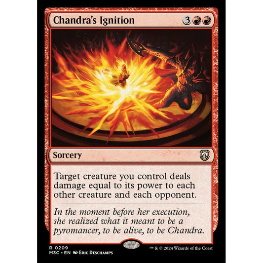 Chandra's Ignition, 209, rare, Magic: The Gathering, Modern Horizons 3