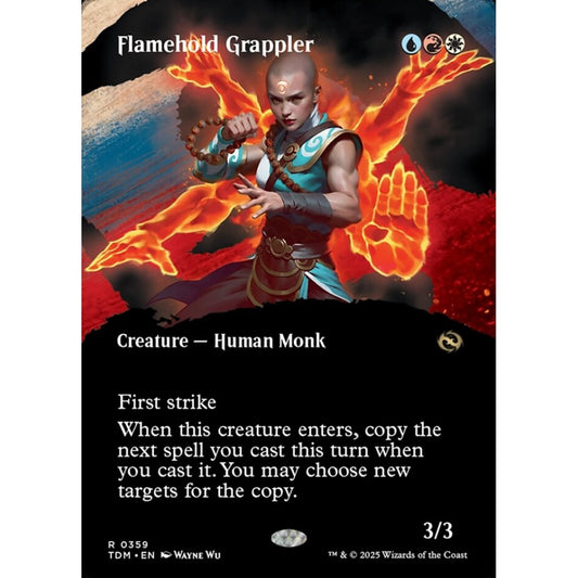 Flamehold Grappler rare 359 Magic the Gathering Tarkir: Dragonstorm