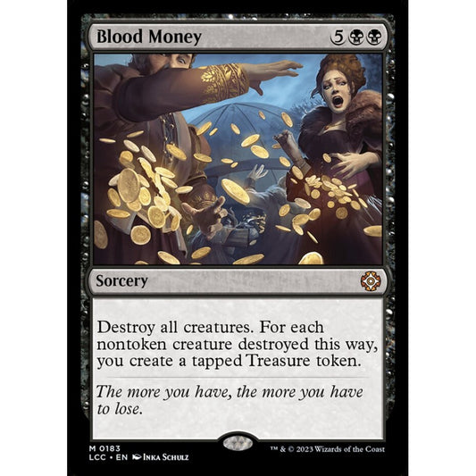 Blood Money, mythic, 183, Magic the Gathering, The Lost Caverns of Ixalan Commander