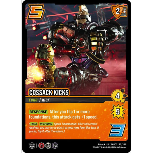 Cossack Kicks 92/185 TK802 Universus Tekken 8 Attack UC