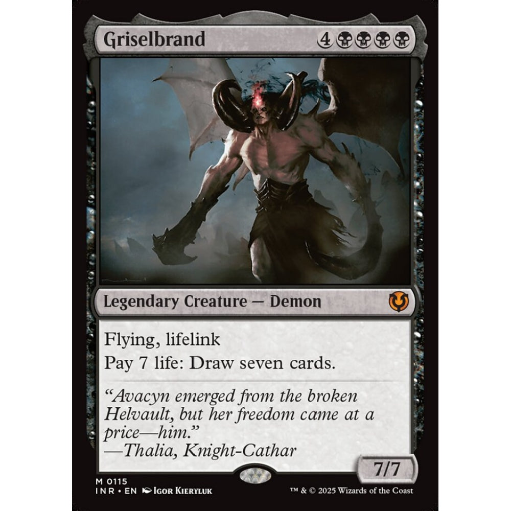Griselbrand, 115, mythic, Magic: The Gathering, Innistrad Remastered