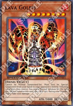 Lava Golem - Speed Duel Starter Decks: Twisted Nightmares (Common) [SS05-B01]