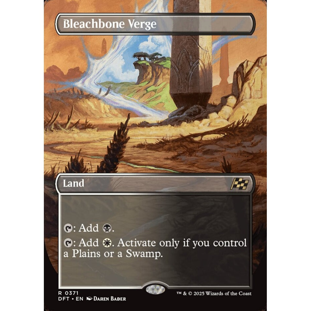 Bleachbone Verge, 371, rare, Magic: The Gathering, Aetherdrift