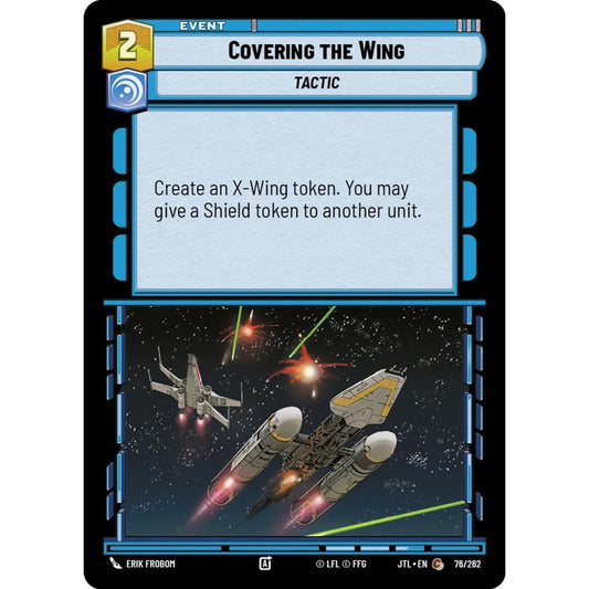 Covering the Wing, C, JTL 076), Star Wars Unlimited