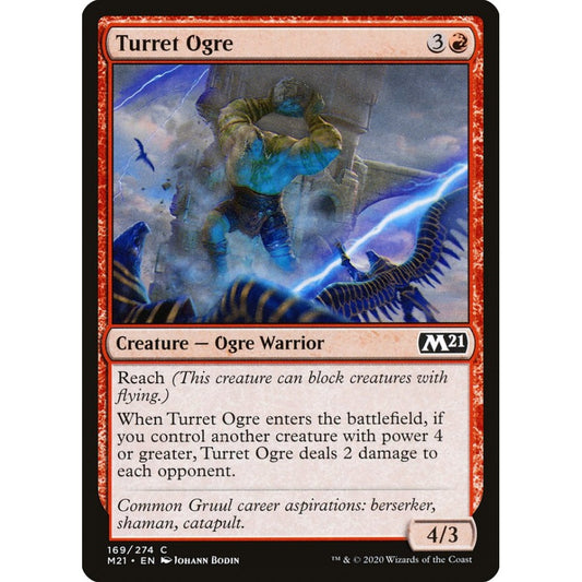 Turret Ogre common 169 Magic the Gathering Core Set 2021